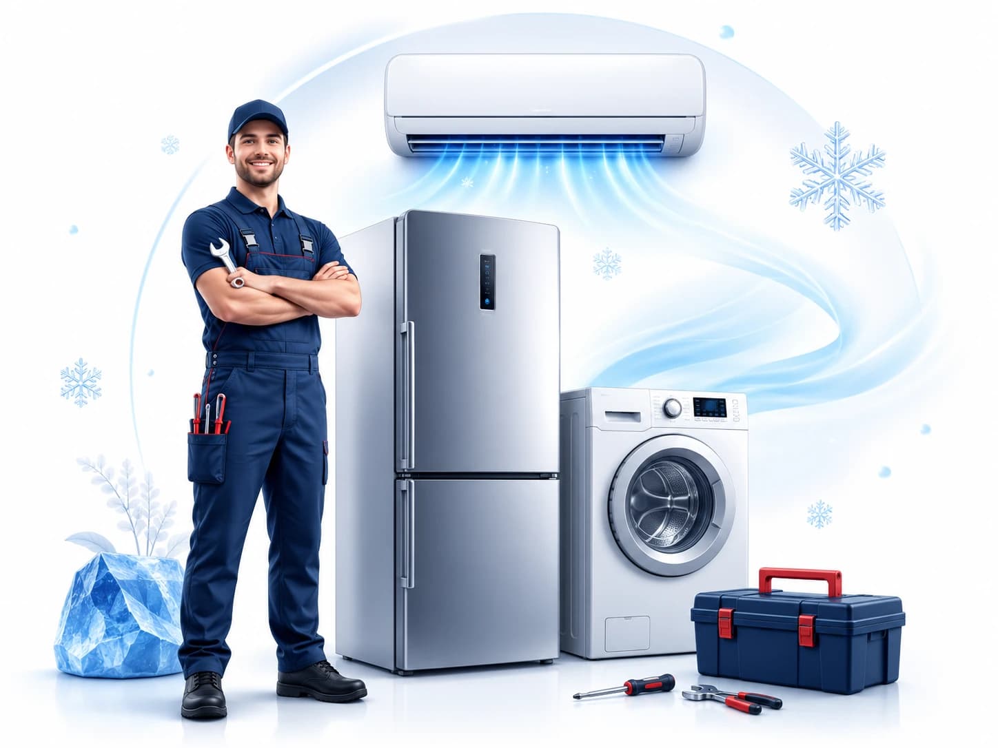 Cooling, refrigeration, and appliance service visual